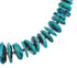 Sterling Silver Turquoise Wheel Bead Southwestern Necklace BX119548