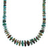 Wheel Bead Southwestern Turquoise Sterling Silver Necklace BX119551