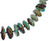 Wheel Bead Southwestern Turquoise Sterling Silver Necklace BX119551