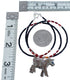 Southwest Bead Sterling Silver Horse Multicolor Necklace BX120727