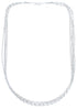 Liquid Sterling Silver 5 Strands 20-1/2" Necklace Jewelry BX120698