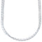 Southwestern Liquid Sterling Silver 5 Strands 18-1/4" Necklace Jewelry BX120699