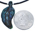 Onyx And Multicolor Sterling Silver Leaf Bead Necklace BX120823
