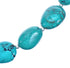 Sterling Silver Genuine Southwest Turquoise Bead Necklace BX119779