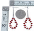 Sterling Silver Coral Bead Post Dangle Earrings BX119791