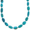 Bead Turquoise Genuine Sterling Silver Southwest Necklace BX119805