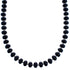 Sterling Silver Onyx Bead Southwest Jewelry Necklace BX119817