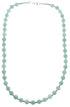 Southwest Genuine Sterling Silver Aventurine Bead Necklace BX119834