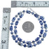 Sterling Silver Dumortierite Southwest Bead Necklace BX119846