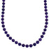 Amethyst Southwest Sterling Silver Bead Necklace BX120548
