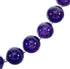 Amethyst Southwest Sterling Silver Bead Necklace BX120548