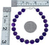 Southwest Sterling Silver Amethyst Bead Bracelet BX120572