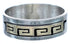 14 Karat Gold Authentic Sterling Silver Native American Ring Size 5-1/2 BX120073