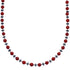 Coral and Hematite Sterling Silver Bead Southwest Necklace BX120500