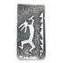 Kokopelli Genuine Sterling Silver Native American Money Clip BX120436