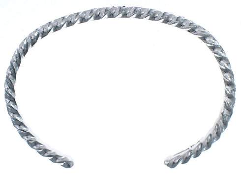 Native American Imprinted Sterling Silver Cuff Bracelet BX120419