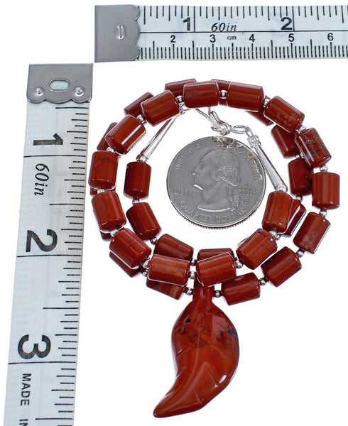 Jasper Authentic Sterling Silver Bead Leaf Pedant Necklace BX120624