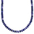 Charoite Sterling Silver Rondelle Bead Necklace BX120613
