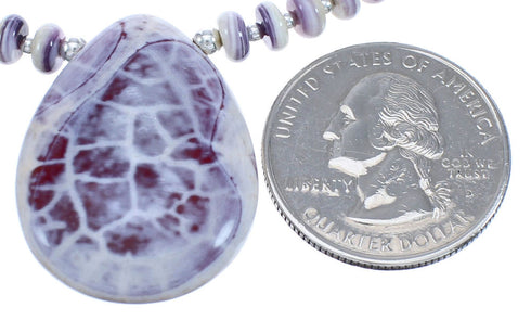 Sterling Silver Oyster Shell And Jasper Bead Necklace BX120656