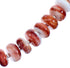 Sterling Silver Red Oyster Shell Southwest Bead Necklace BX120528