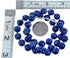 Southwest Genuine Sterling Silver Lapis Bead Necklace BX120533