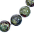 Southwest Sterling Silver Dragon Blood Agate Bead Necklace BX120535