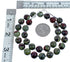 Southwest Sterling Silver Dragon Blood Agate Bead Necklace BX120535