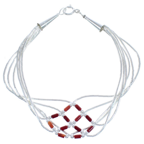 Liquid Sterling Silver Oyster Shell Basket Weave Bracelet LS179RO