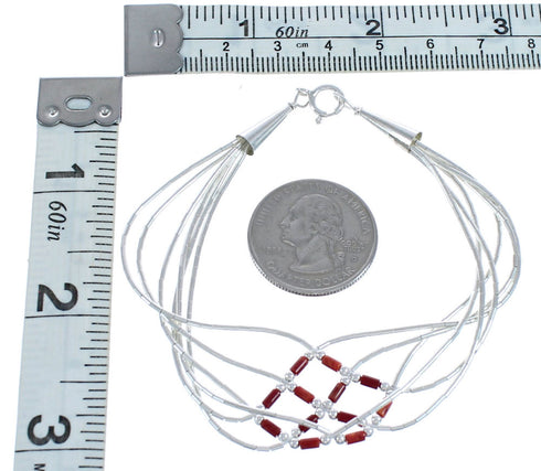 Liquid Sterling Silver Oyster Shell Basket Weave Bracelet LS179RO