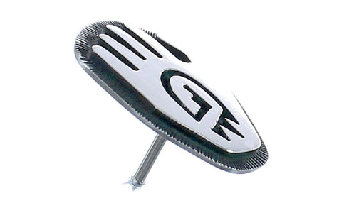 Genuine Sterling Silver Hopi Bear Paw Pin BX120268