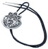 Authentic Sterling Silver Kokopelli Sunface Hopi Bolo Tie BX120293