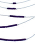 Liquid Sterling Silver Sugilite 5-Strand Bead Necklace BX120517