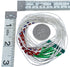 Malachite And Multicolor Heishi Liquid Silver Hand Strung Necklace BX120677