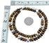Tiger Eye Southwestern Authentic Sterling Silver Bead Necklace BX120743