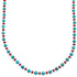 Kingman Turquoise and Coral Bead Necklace KX121103