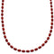 Sterling Silver Coral 18-1/2" Bead Necklace KX121068