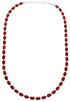 Southwest Coral 16" Bead Necklace KX121066