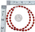 Southwest Coral 16" Bead Necklace KX121066