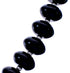 Sterling Silver Onyx 20" Bead Necklace KX121061