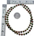 Unakite Bead Necklace KX121087