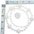 Fresh Water Pearl Sterling Silver Bead Necklace KX120898