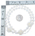 Fresh Water Pearl Sterling Silver Bead Necklace KX120900