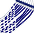 Hand Strung Liquid Sterling Silver Lapis Waterfall Necklace KX120907