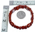 Red Jasper Southwest Stretch Bead Bracelet KX121029