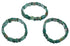 Green Jade Stretch Bead Bracelet KX121033