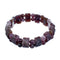 Lepidolite Southwest Stretch Bead Bracelet KX121028