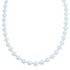Sterling Silver and Mother Of Pearl Bead Necklace KX121005