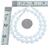 Sterling Silver and Mother Of Pearl Bead Necklace KX121005