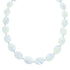 Sterling Silver Mother Of Pearl Bead Necklace KX121010
