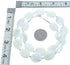 Sterling Silver Mother Of Pearl Bead Necklace KX121010
